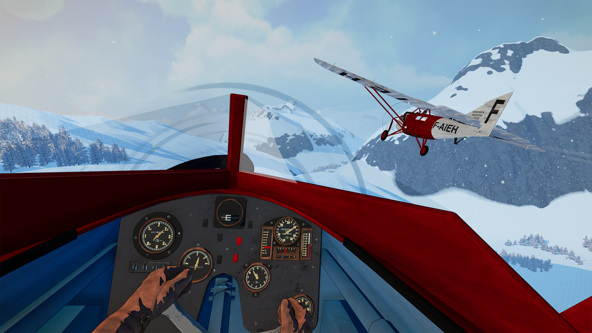 Скриншот игрового процесса Sky Legends: An Aeropostal Epic