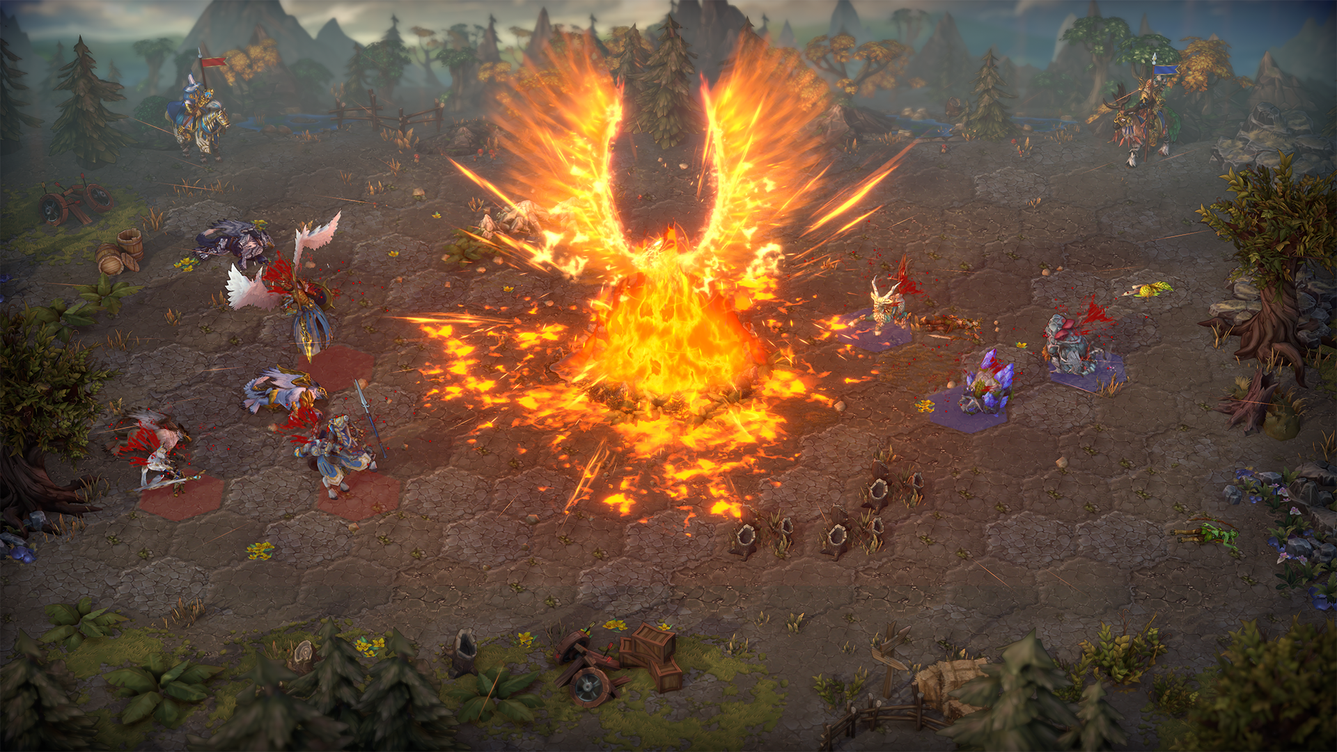 Скриншот геймплея Heroes of Might & Magic: Olden Era