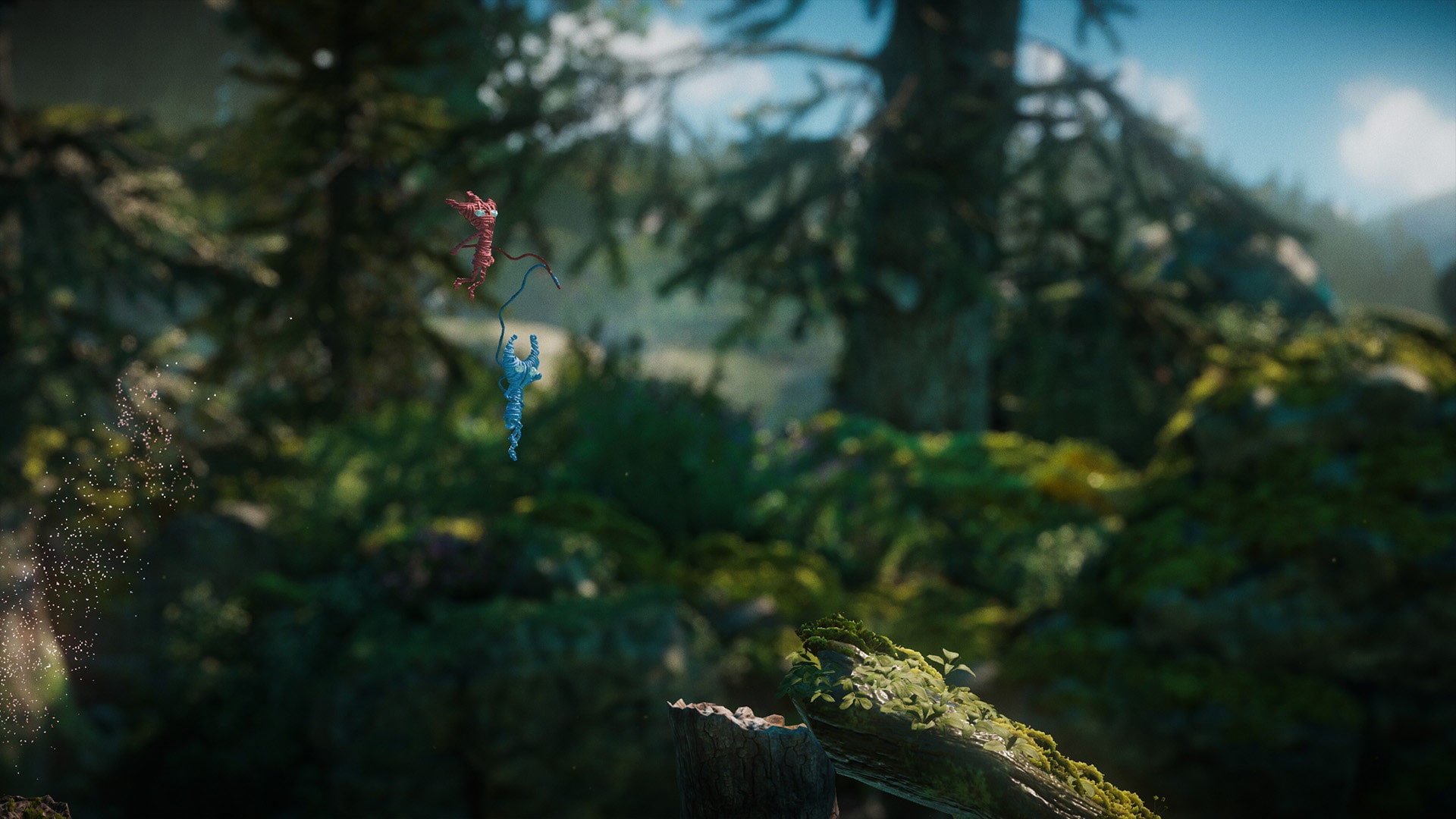 Скриншот геймплея Unravel Two