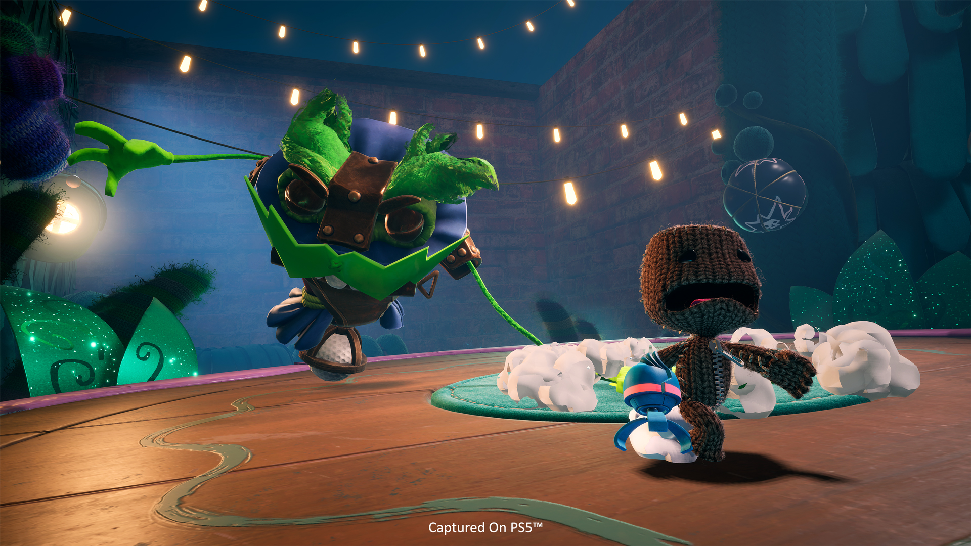 Скриншот игрового процесса Sackboy: A Big Adventure