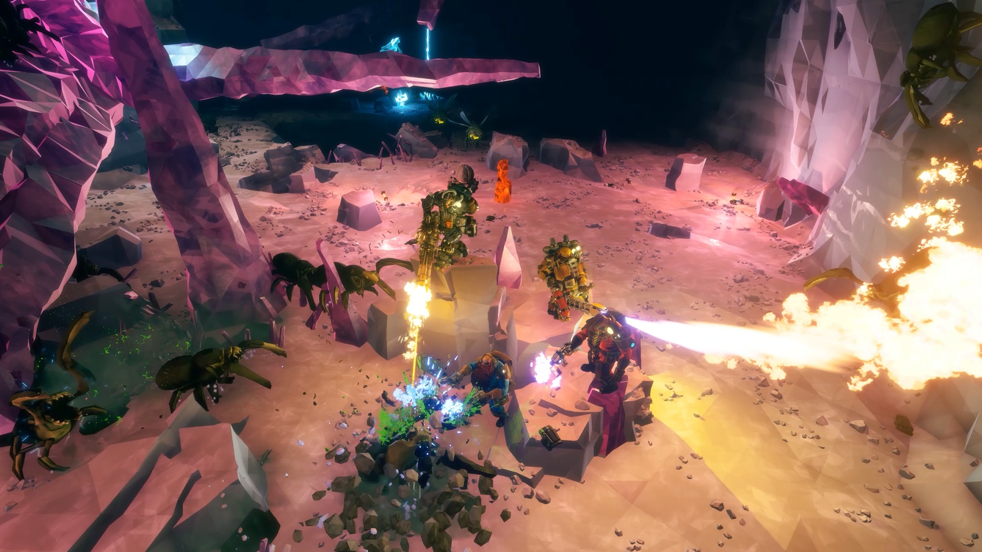 Скриншот игрового процесса Deep Rock Galactic