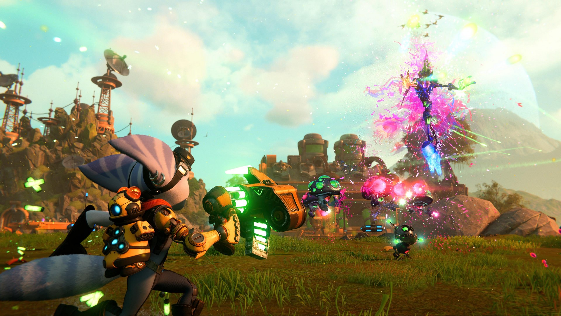 Скриншот игрового процесса Ratchet and Clank: Rift Apart