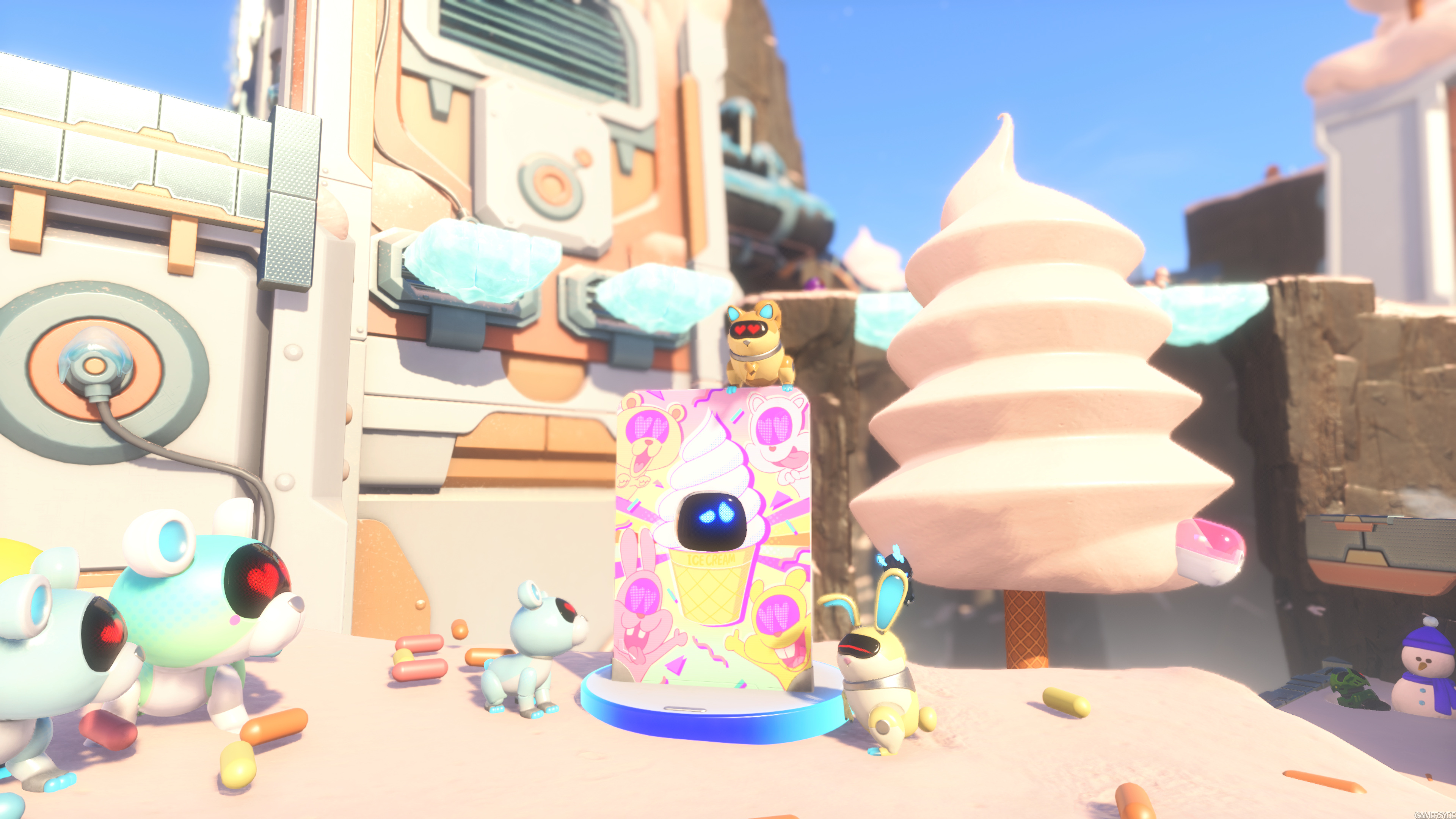 Скриншот игрового процесса Astro Bot