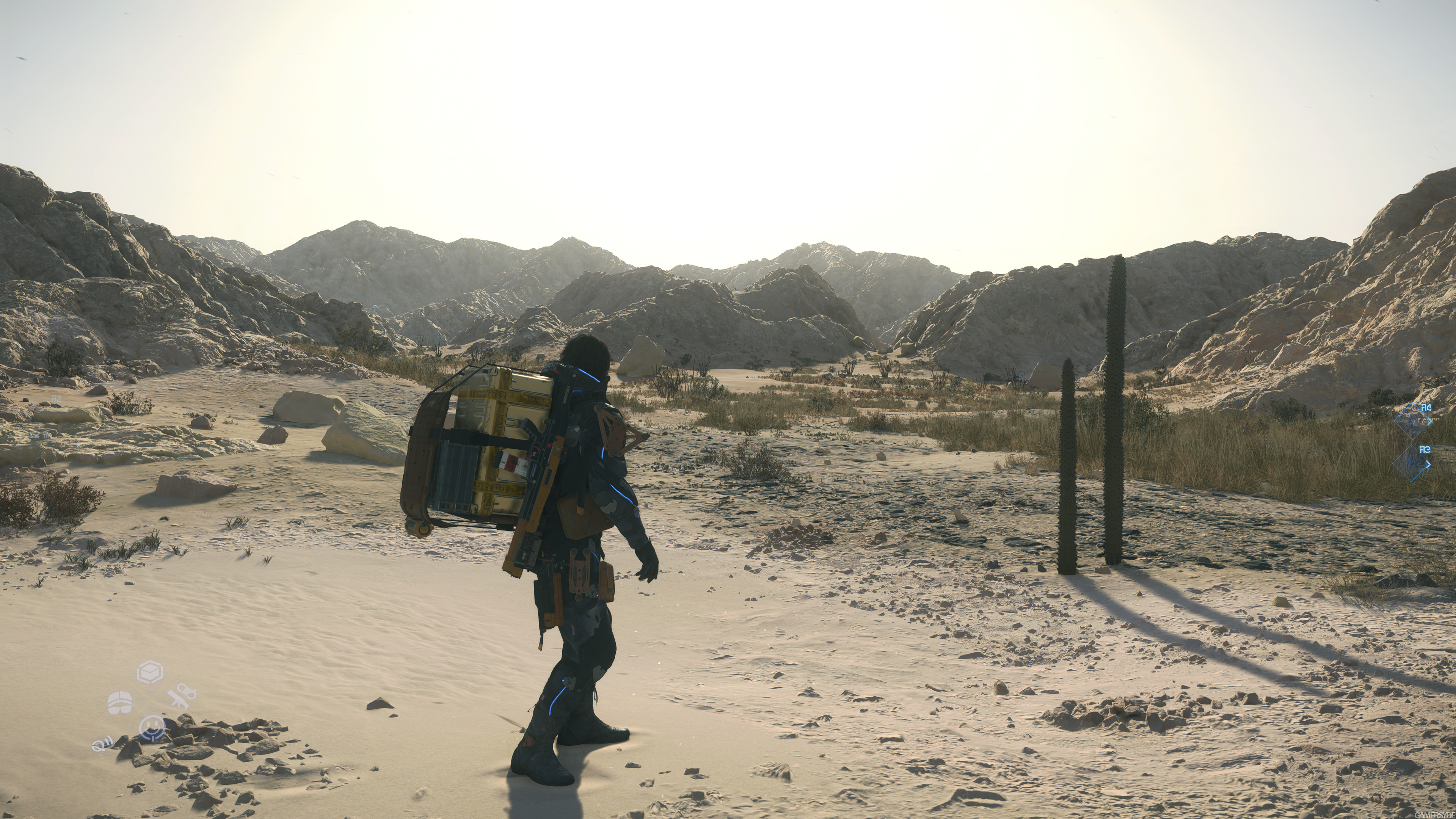 Скриншот игрового процесса Death Stranding 2: On the Beach