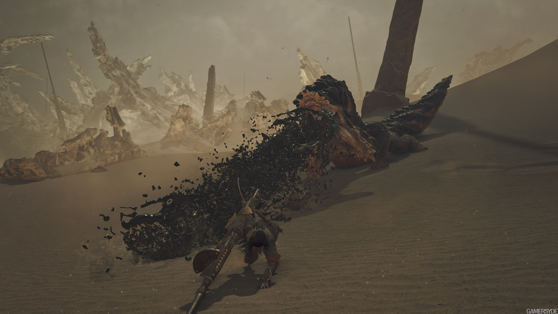 Скриншот игрового процесса Monster Hunter Wilds