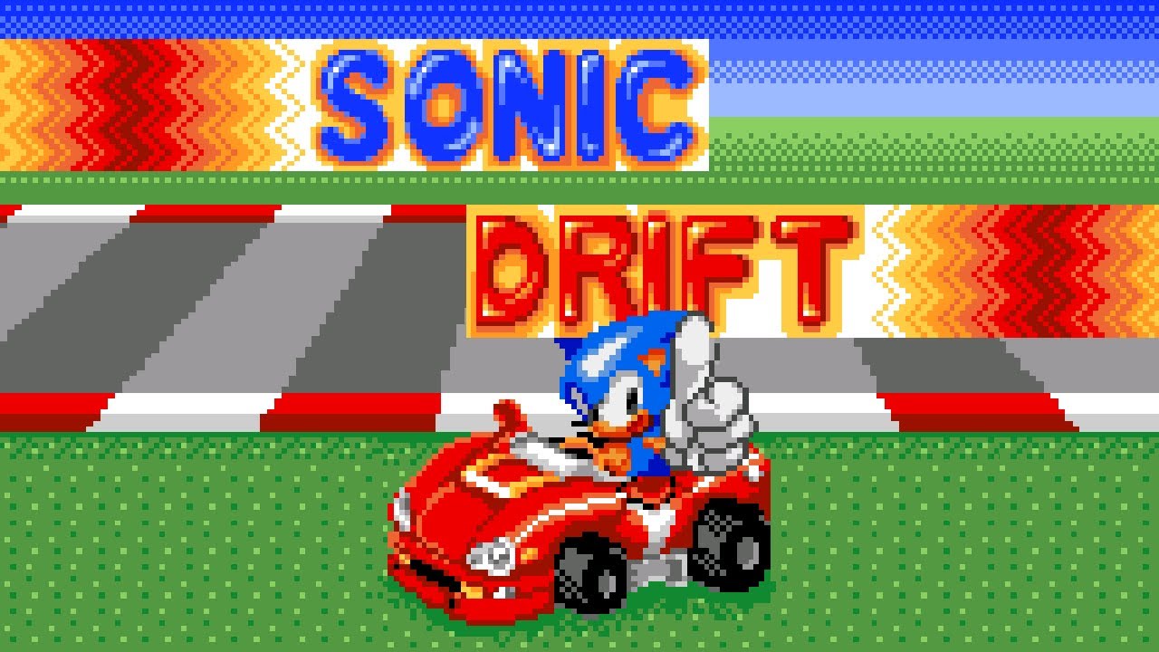 Скриншот игрового процесса Sonic Drift