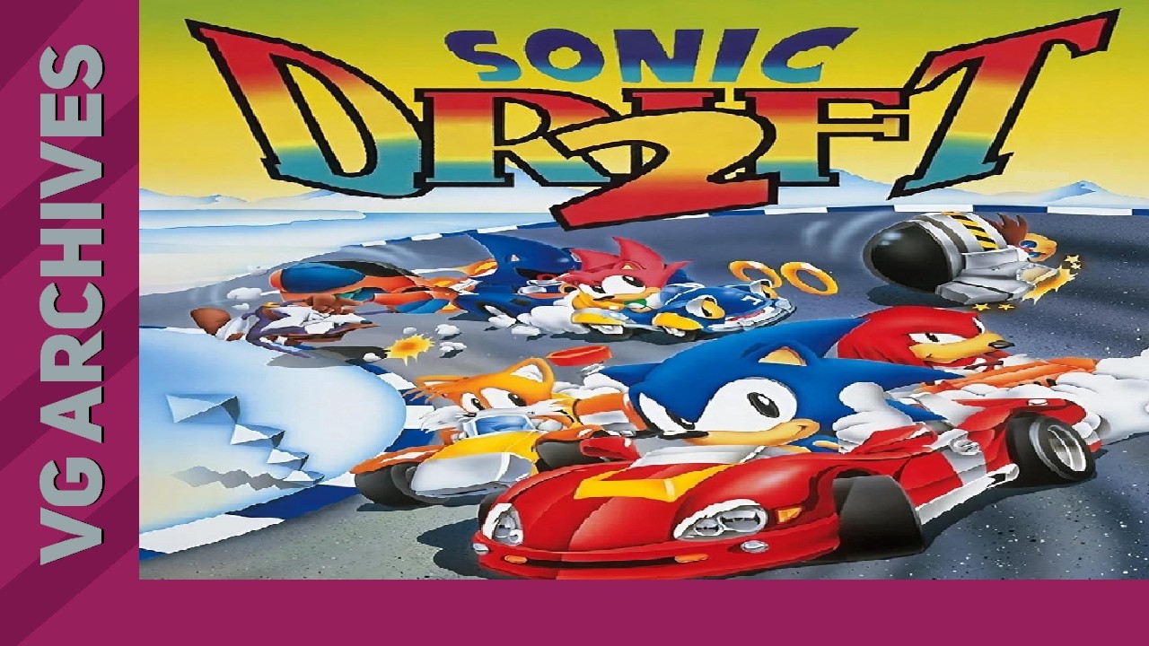 Скриншот игрового процесса Sonic Drift 2