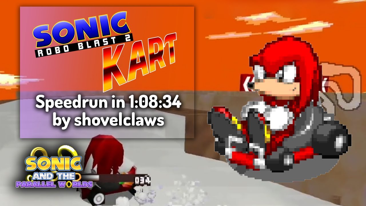 Скриншот игрового процесса Sonic Robo Blast 2 Kart