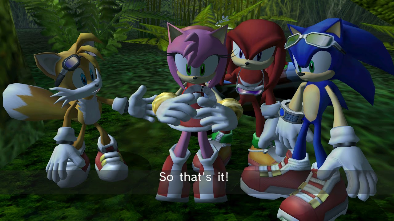 Скриншот игрового процесса Sonic Riders Regravitified