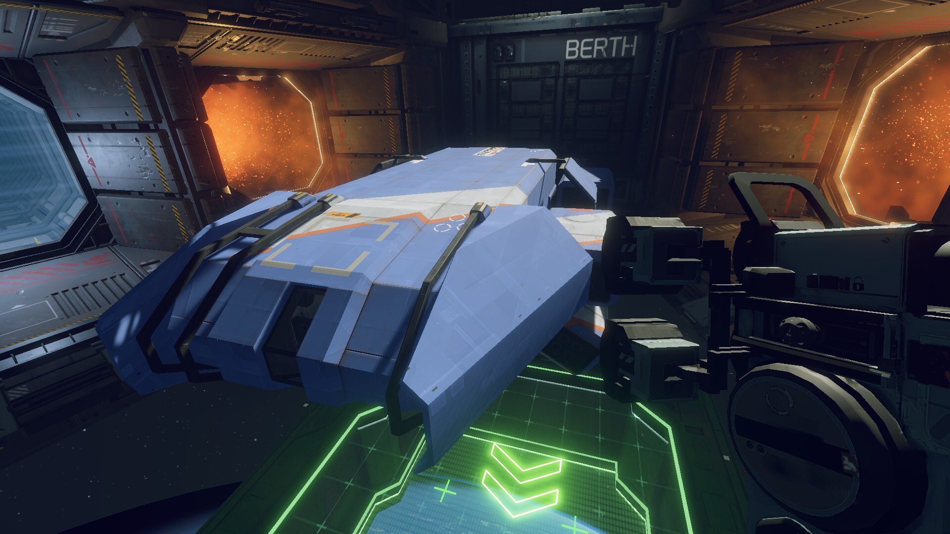 Скриншот игрового процесса Hardspace Shipbreaker