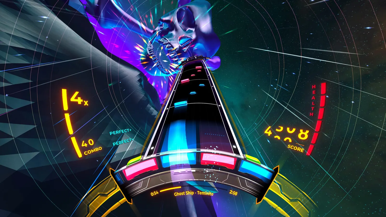 Игровой процесс Spin Rhythm XD