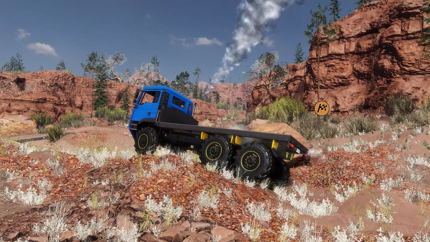 Геймплей Heavy Duty Challenge: The Off-Road Truck Simulator