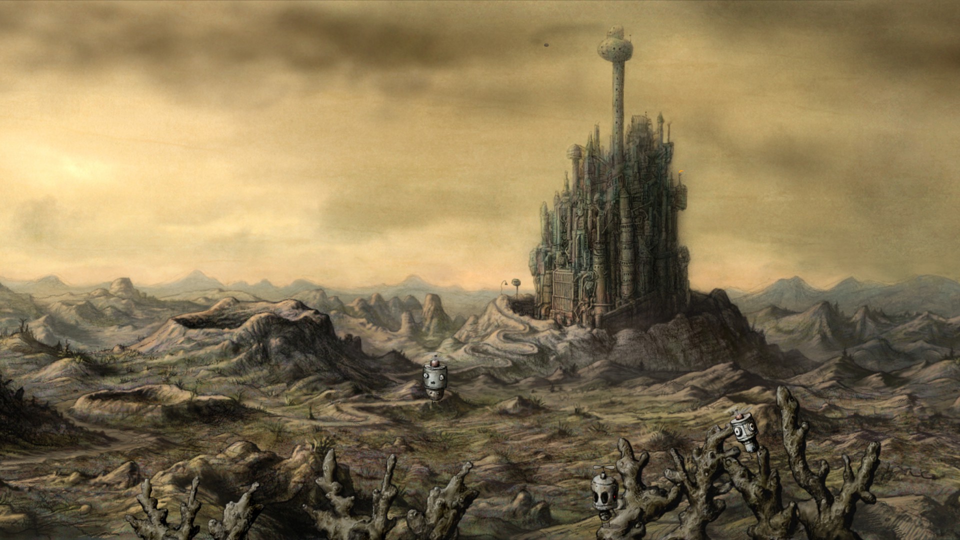 Скриншот игрового процесса Machinarium