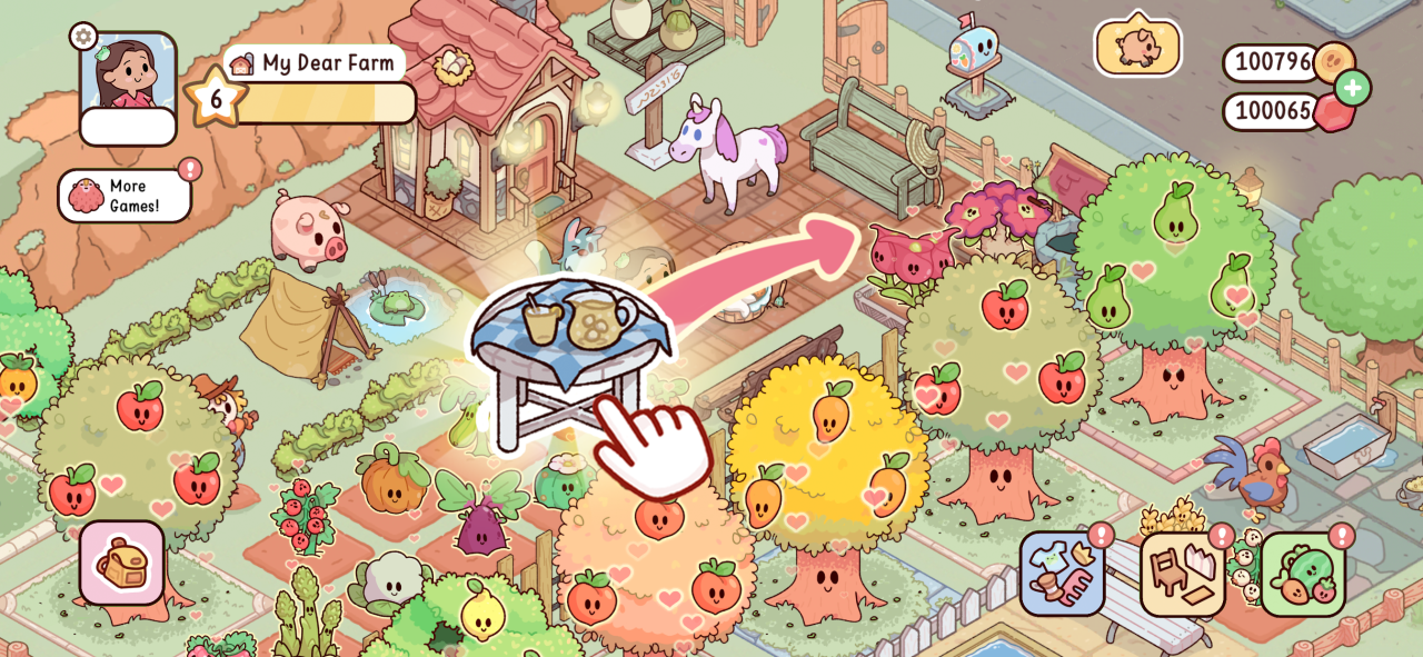 Игровой процесс My Dear Farm
