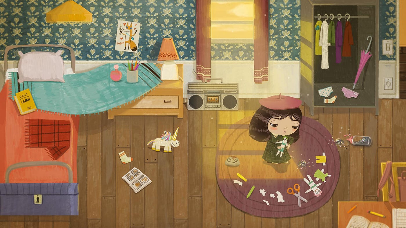 Little Misfortune — скриншот игрового процесса