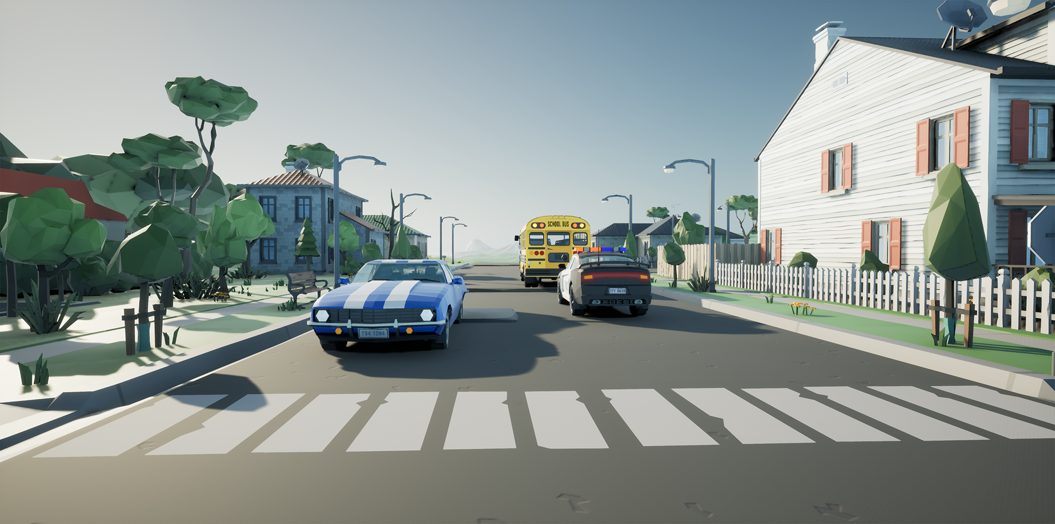 Геймплей Motor Town: Behind the Wheel