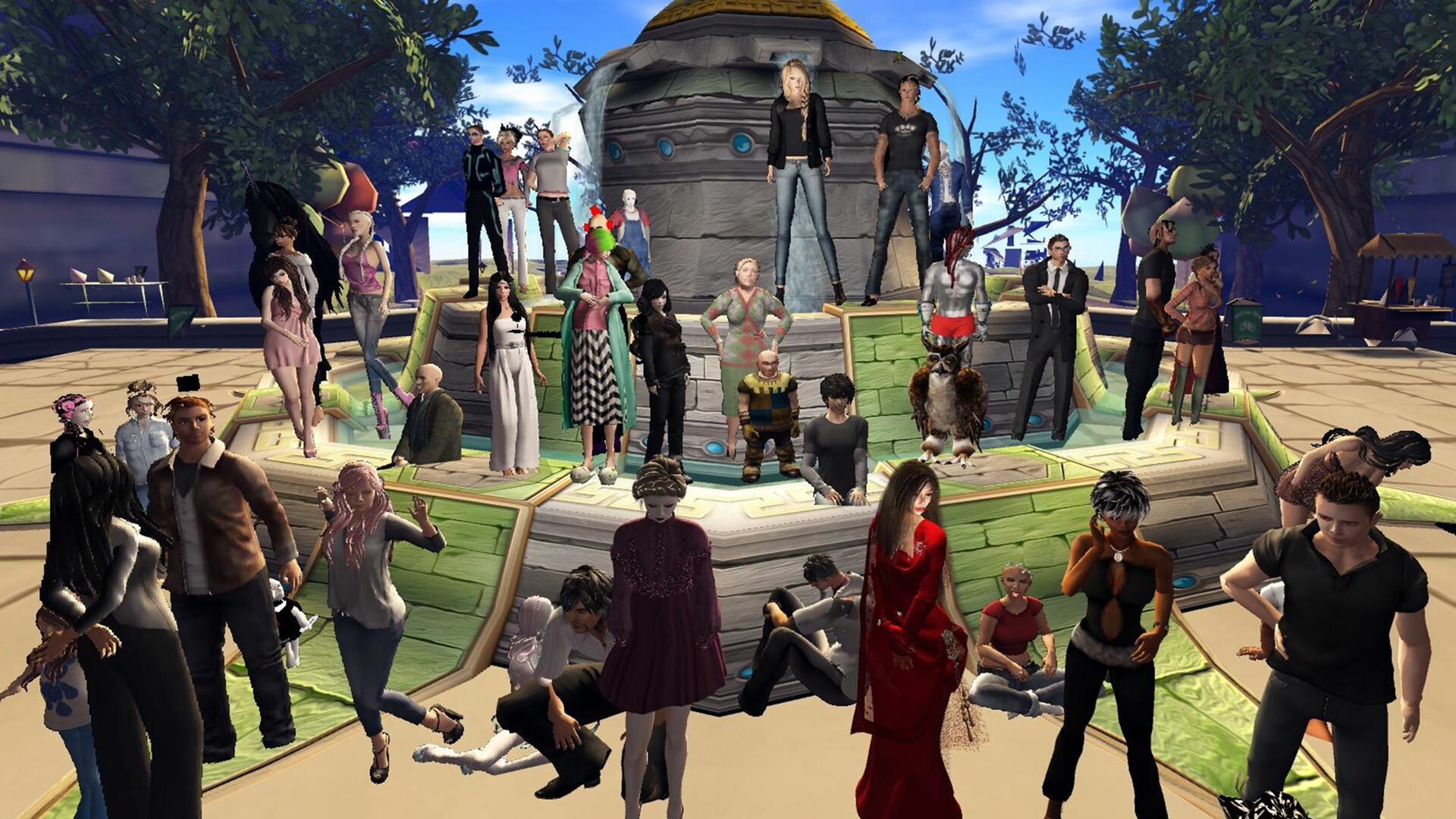 Скриншот игры Second Life