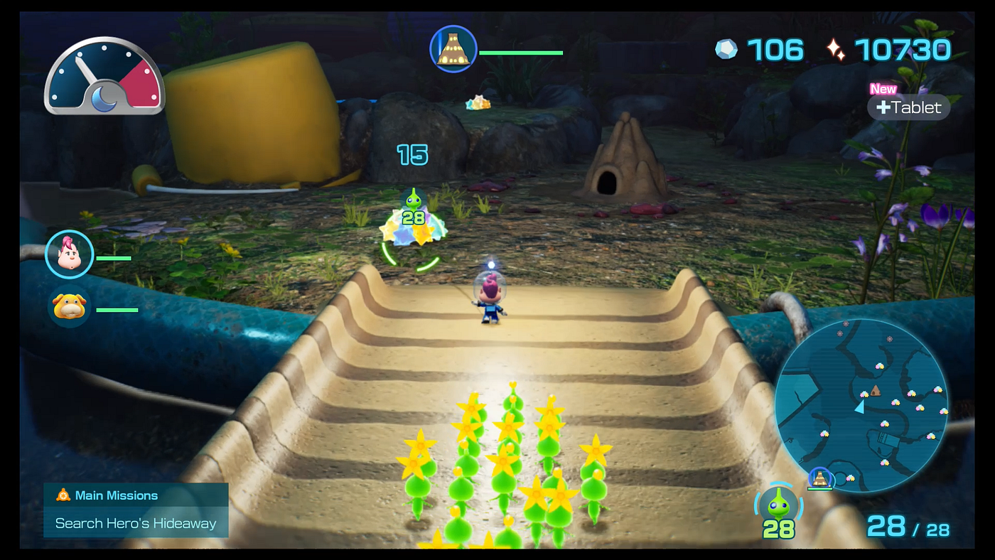 Геймплей Pikmin 4