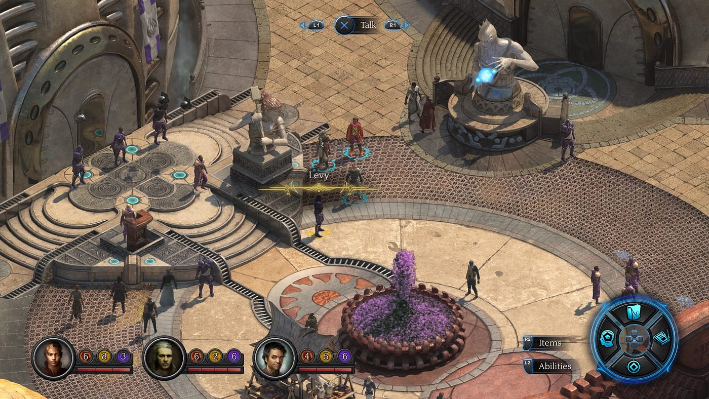 Геймплей Torment: Tides of Numenera