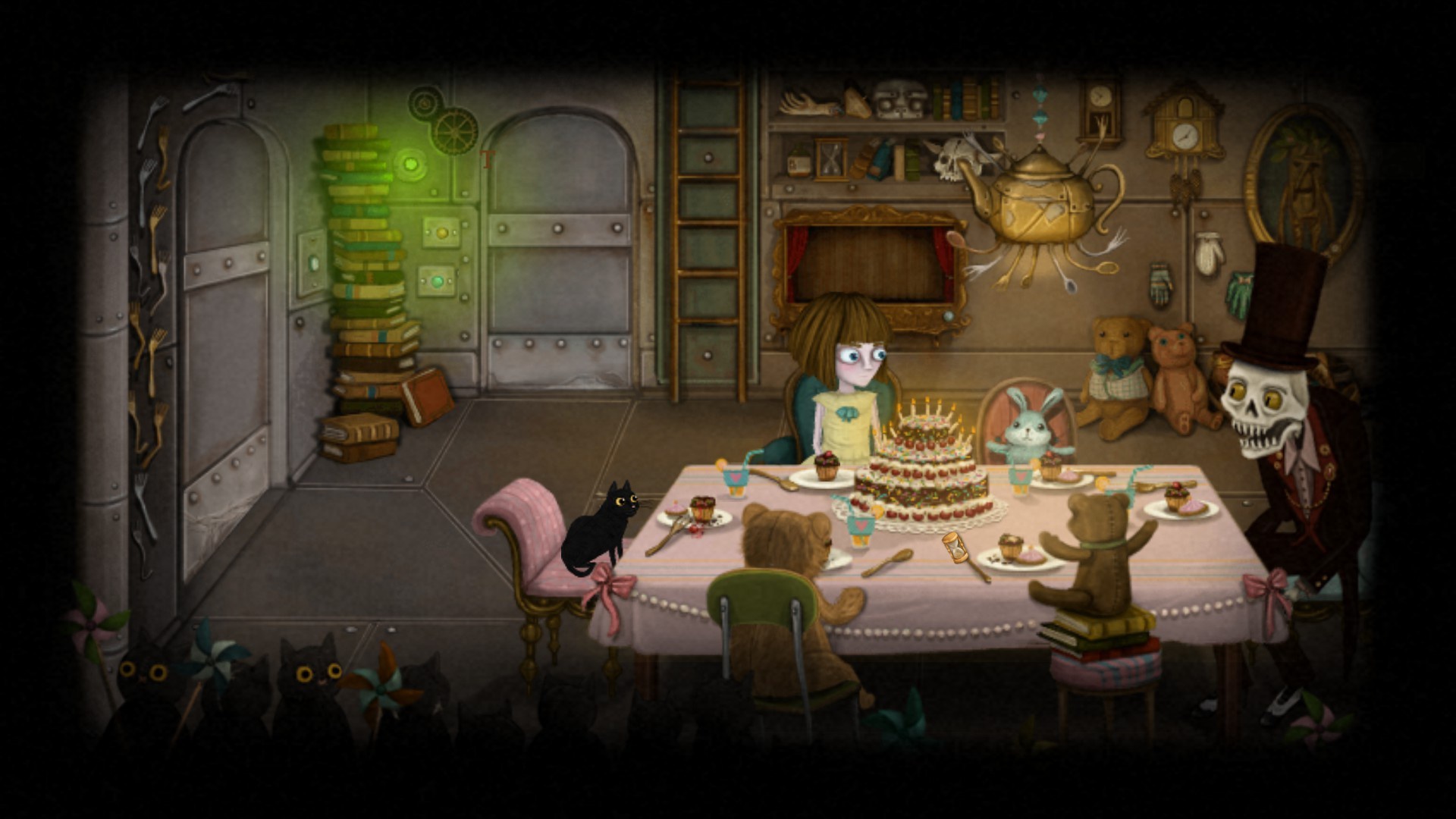 Скриншот игрового процесса Fran Bow