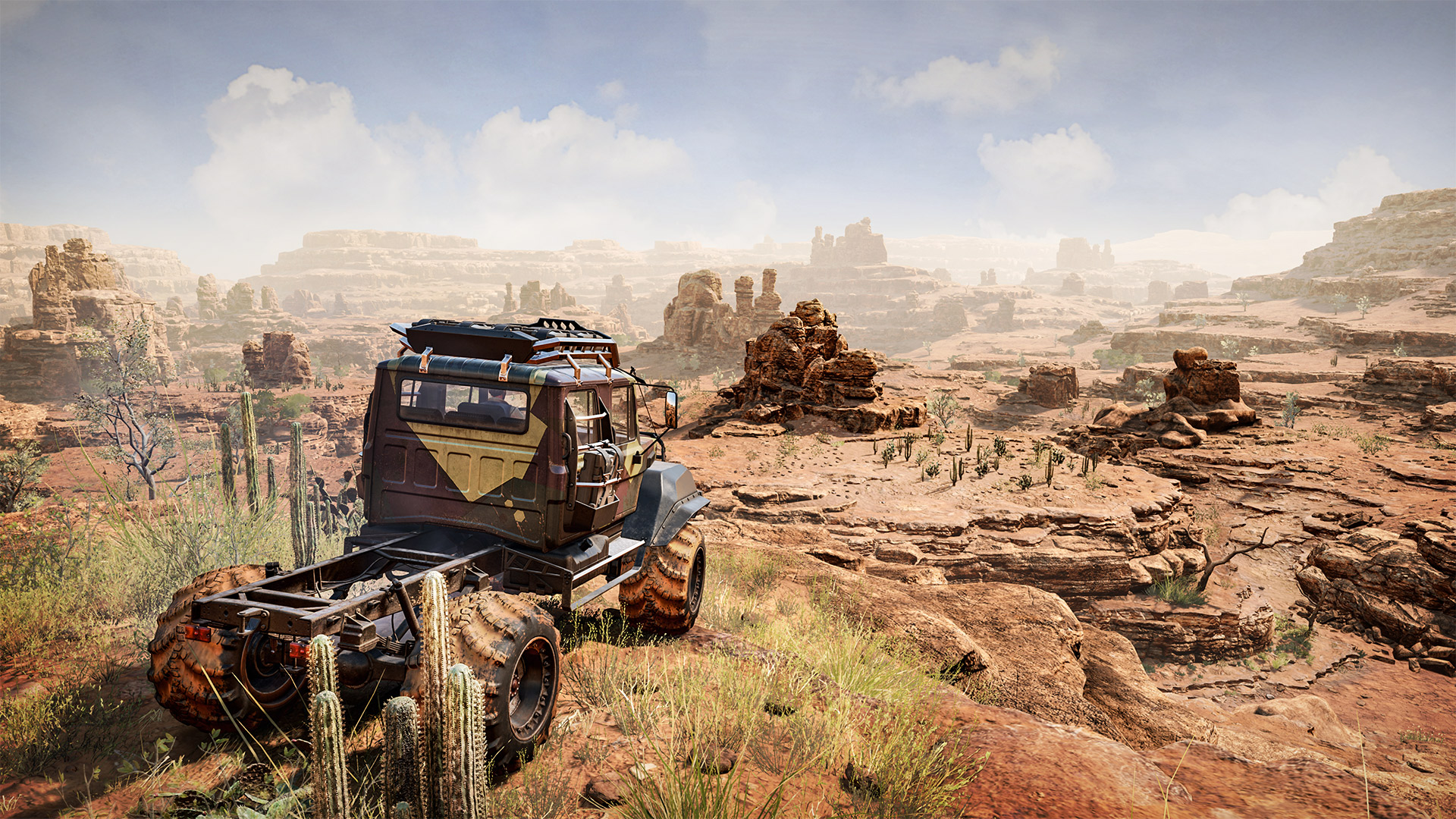 Геймплей Expeditions: A MudRunner Game