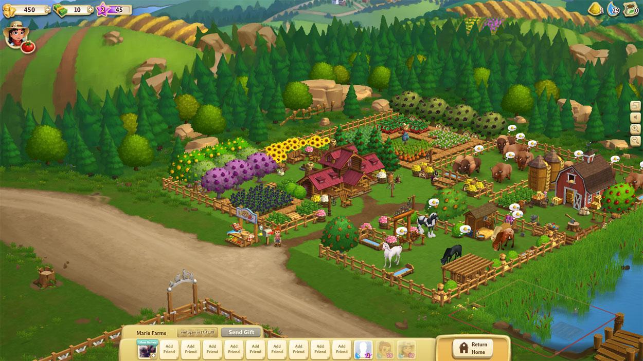 Скриншот игрового процесса FarmVille 2