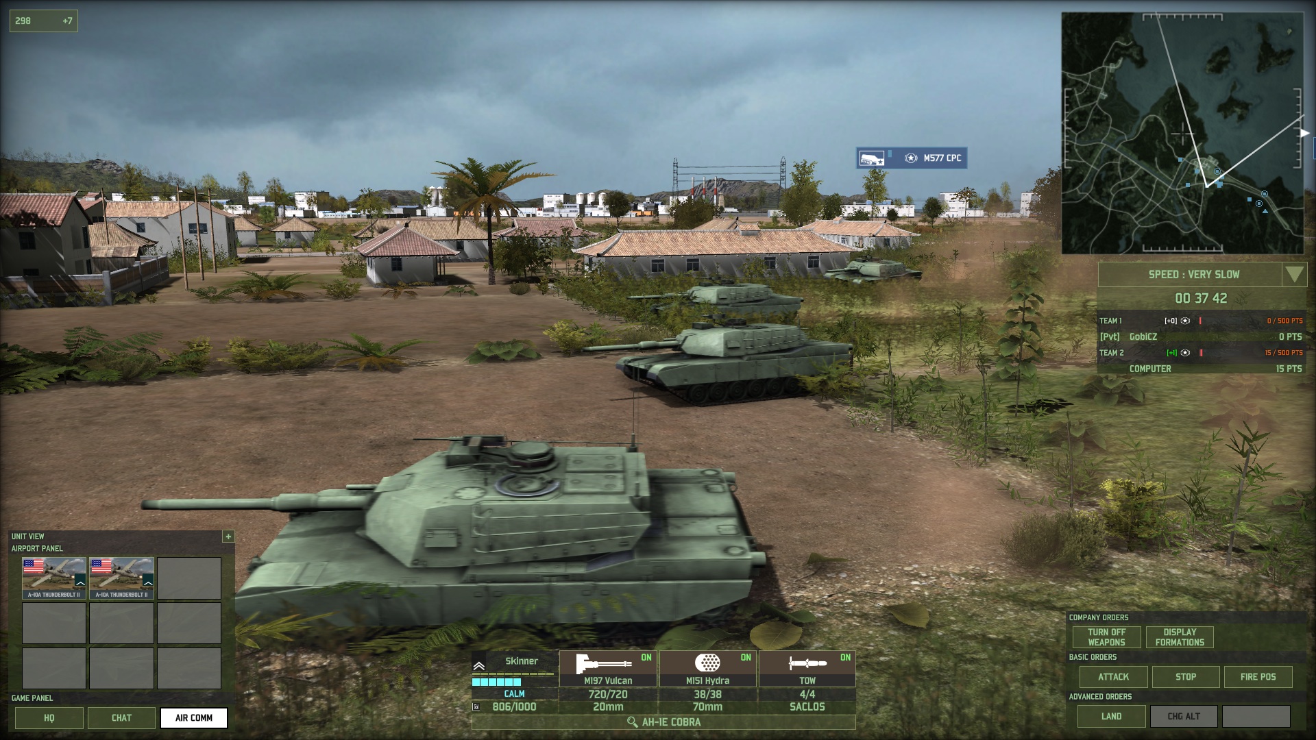Скриншот игрового процесса Wargame: Red Dragon