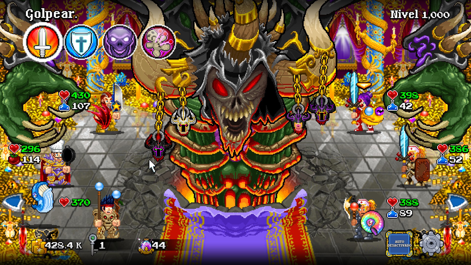 Игровой процесс Soda Dungeon 2