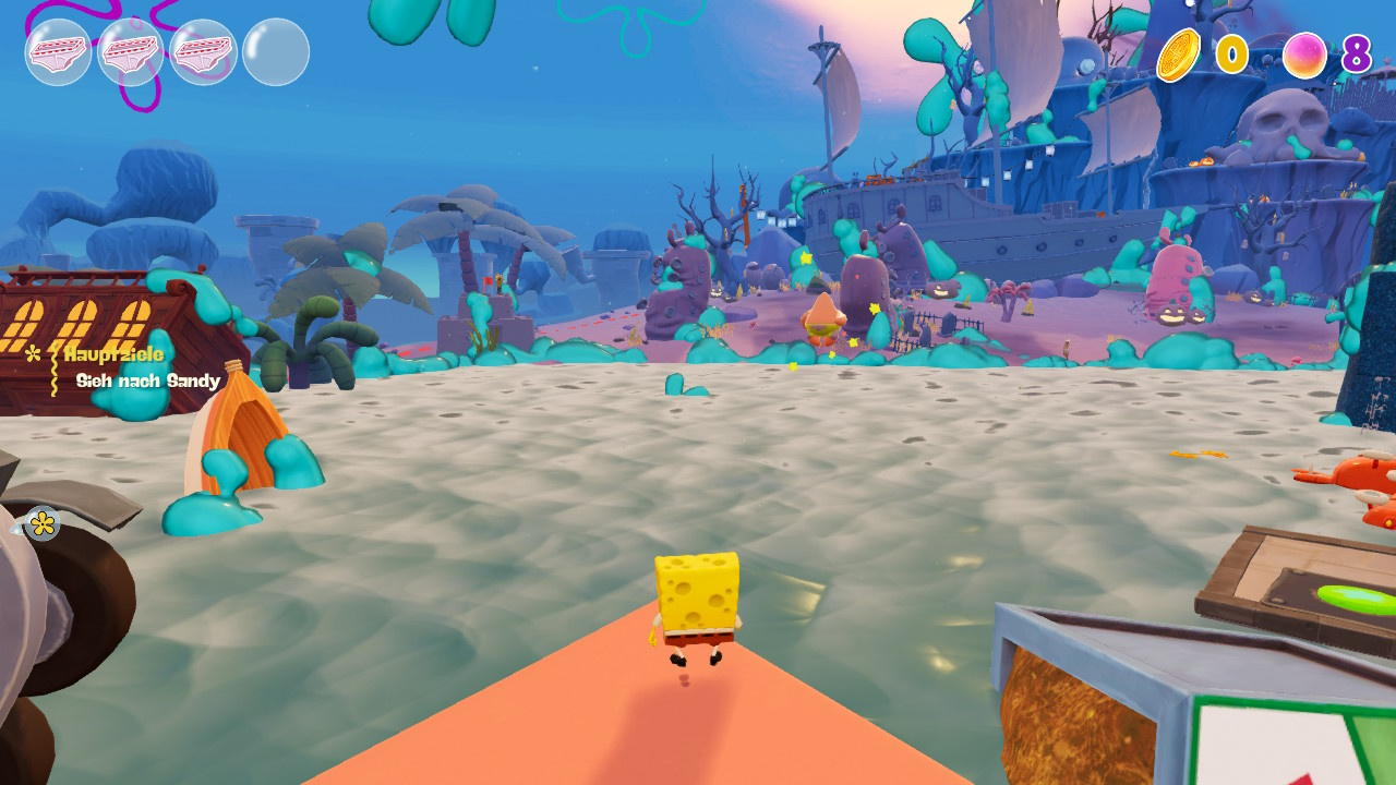 Геймплей SpongeBob SquarePants: The Cosmic Shake
