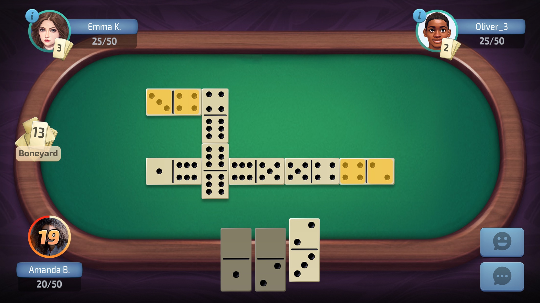 Игровой процесс Domino — Dominoes Online Game