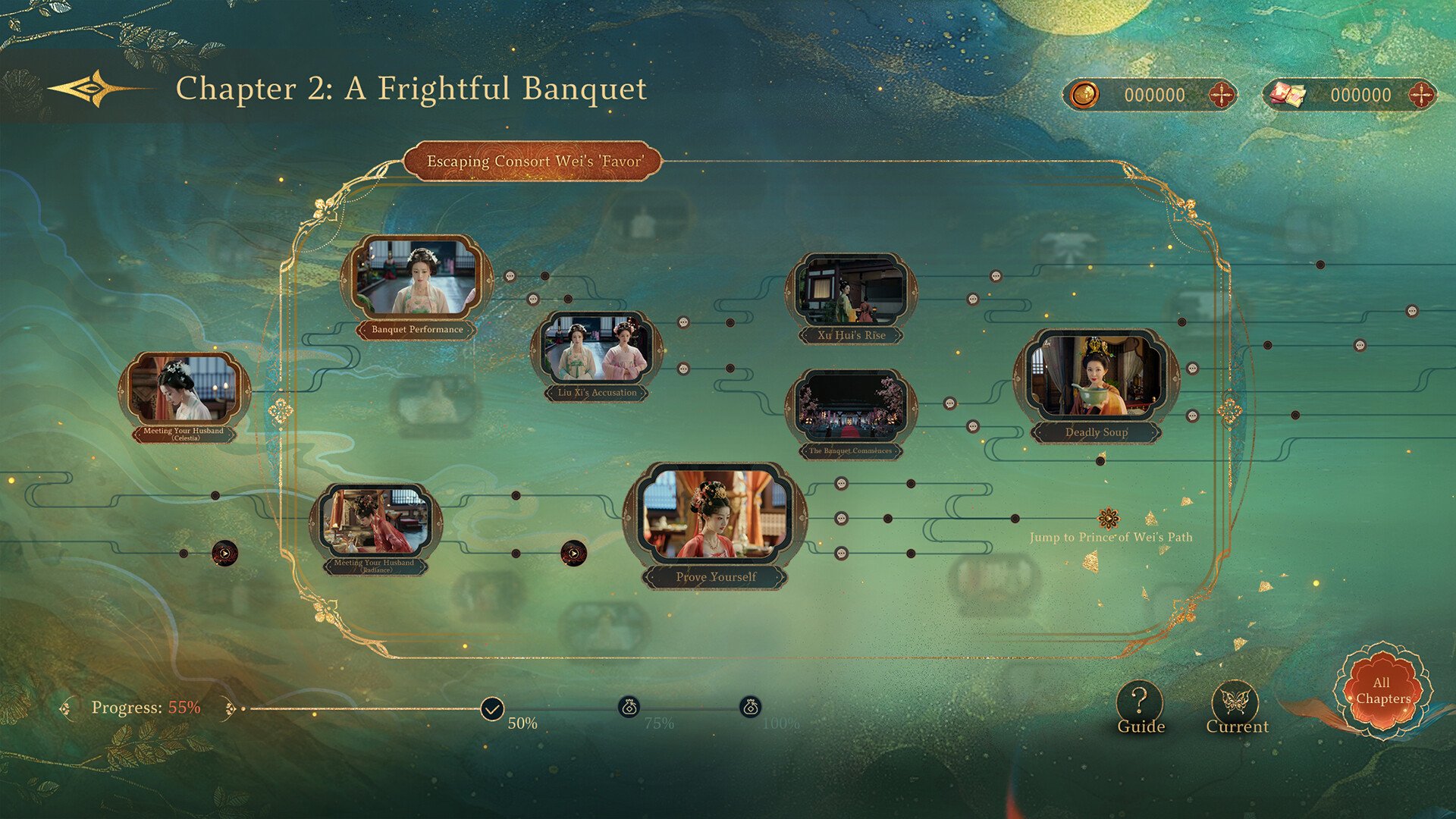 Игровой процесс Road to Empress I