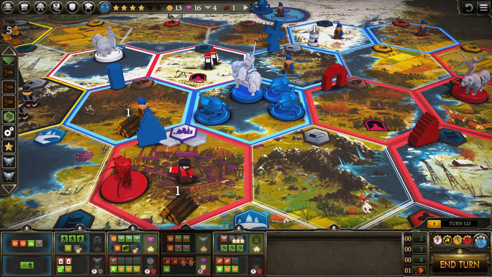 Игровой процесс Scythe Digital Edition