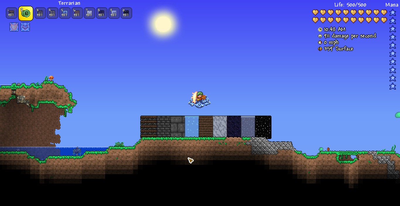 Игровой процесс Terraria