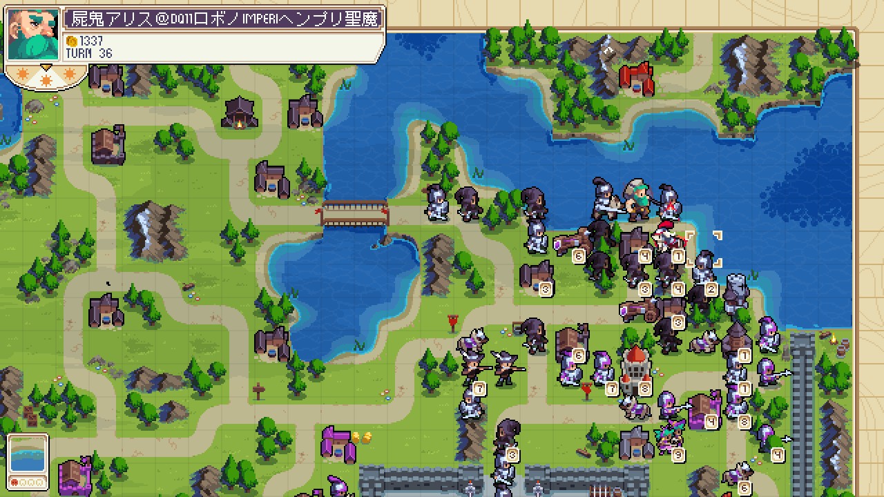 Скриншот игрового процесса Wargroove