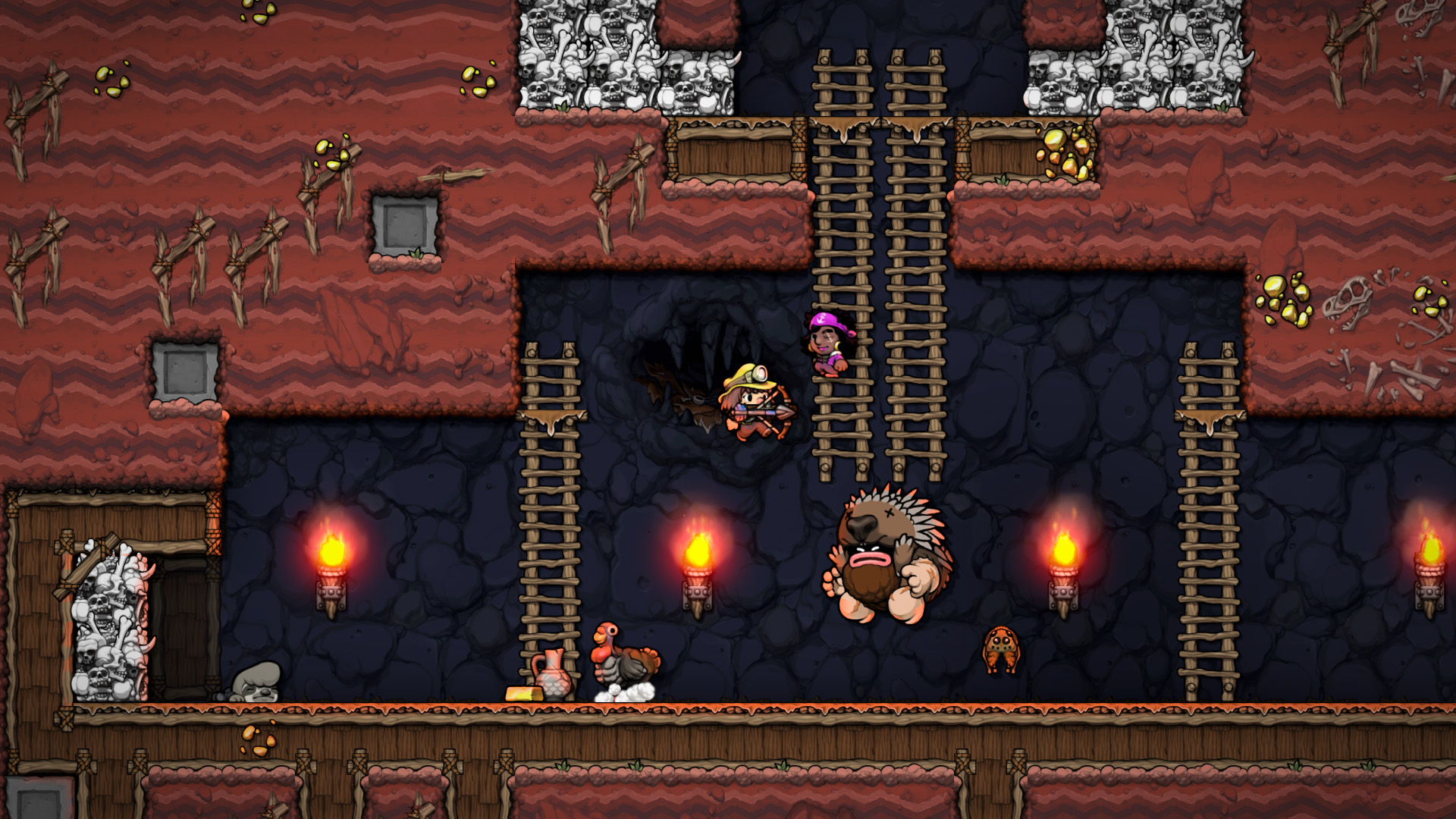 Геймплей Spelunky 2