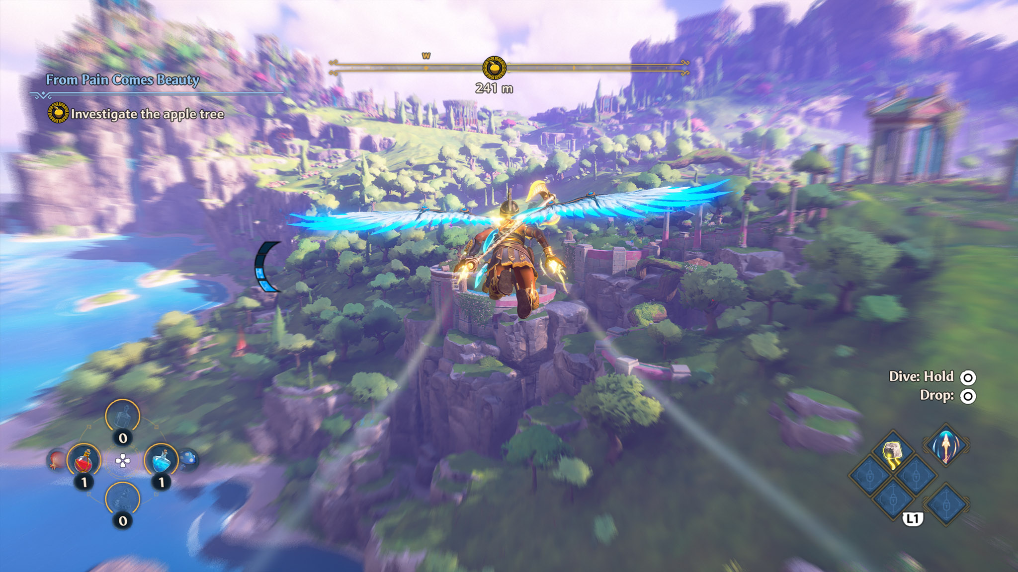 Геймплей Immortals Fenyx Rising