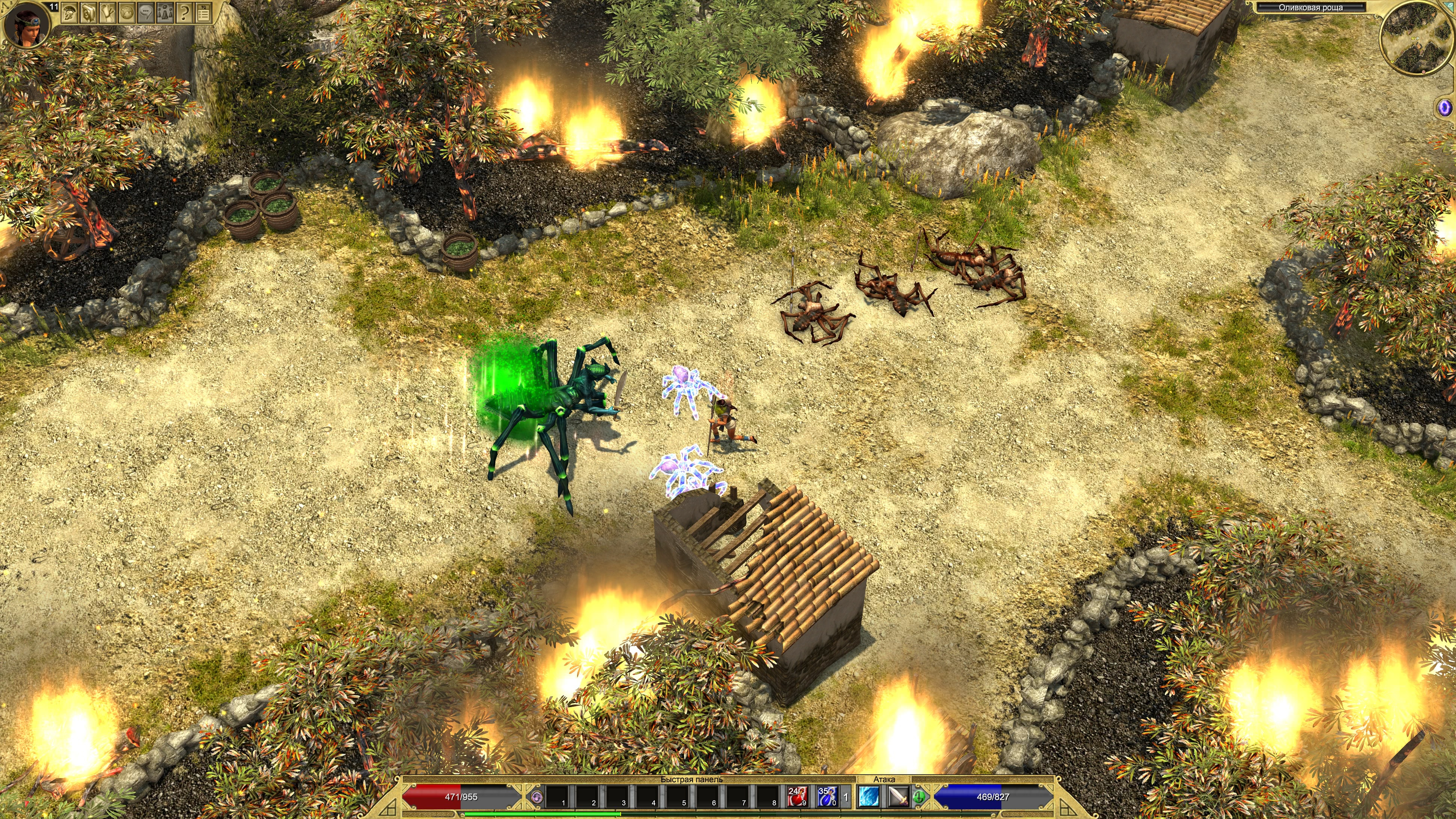 Скриншот игрового процесса Titan Quest Anniversary Edition