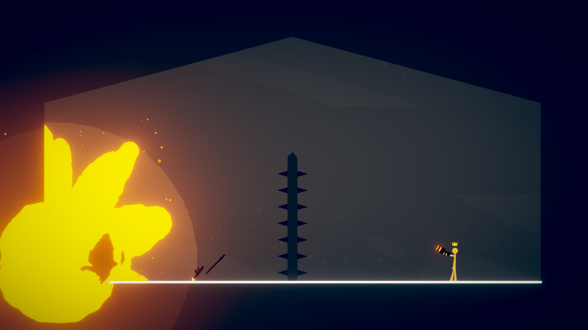Игровой процесс Stick Fight: The Game