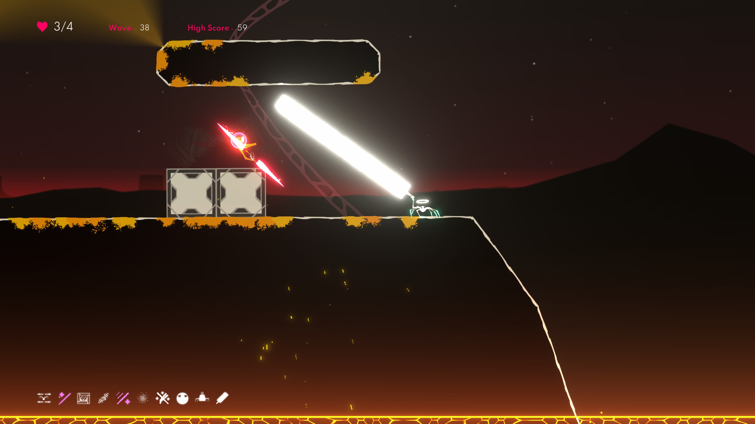 Игровой процесс SpiderHeck