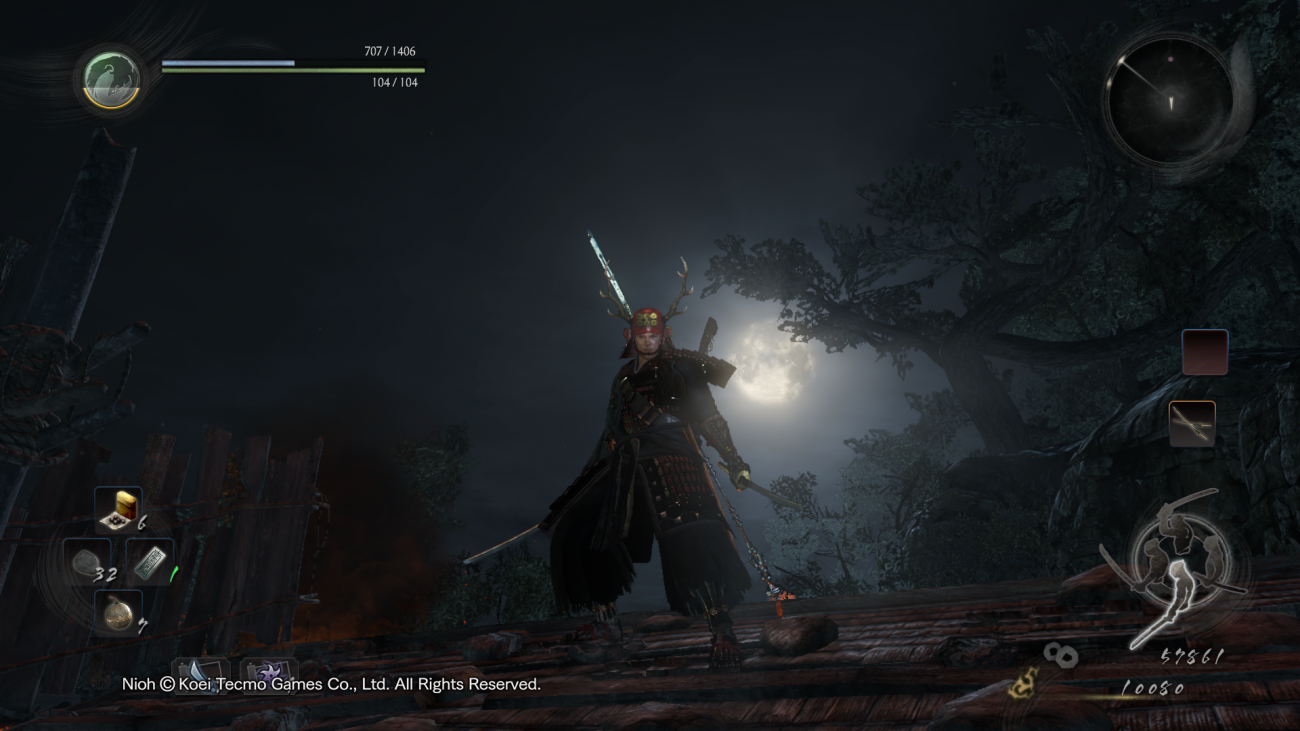 Геймплейный скриншот Nioh