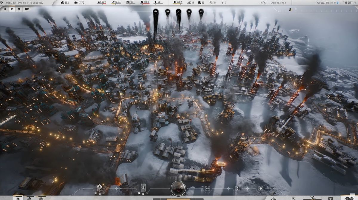 Геймплей Frostpunk 2