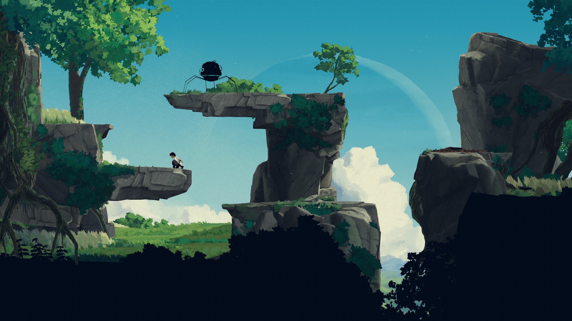 Скриншот игрового процесса Planet of Lana