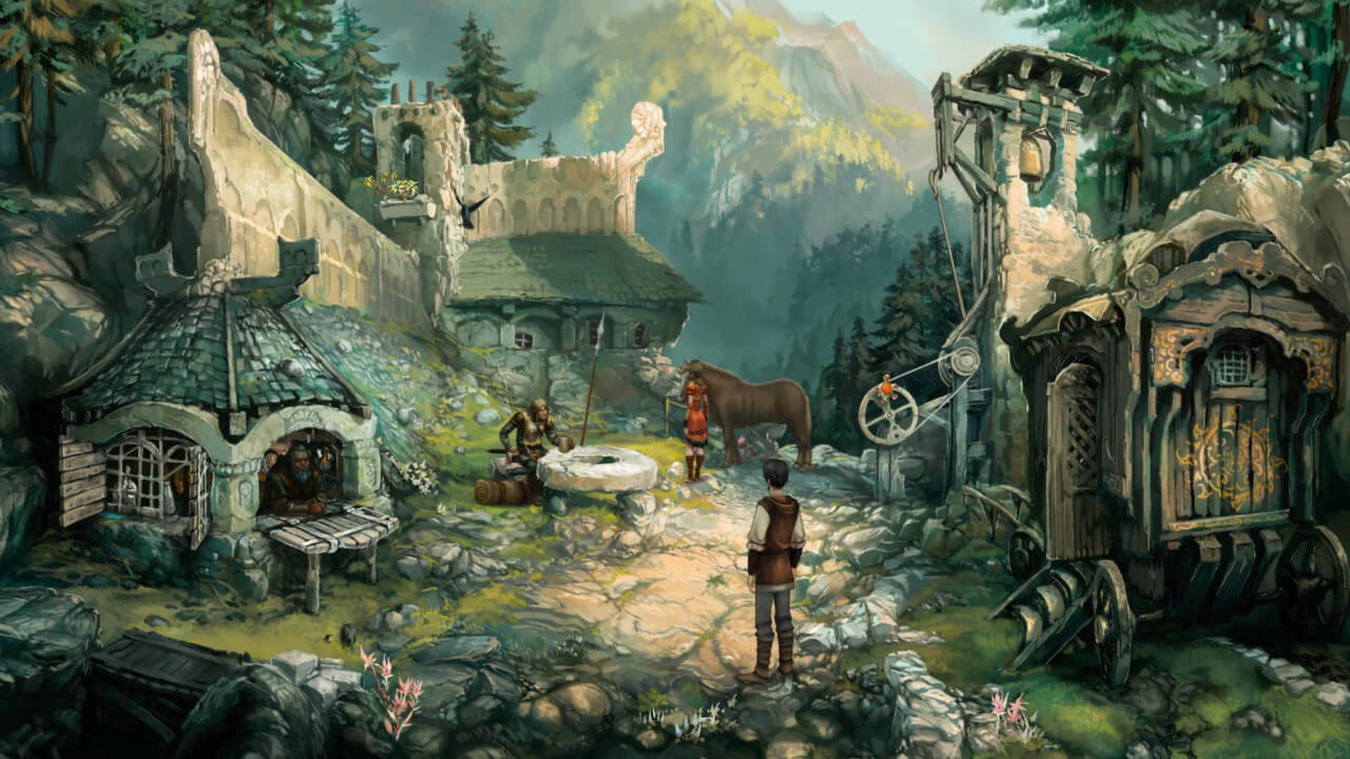Скриншот игрового процесса The Dark Eye: Memoria