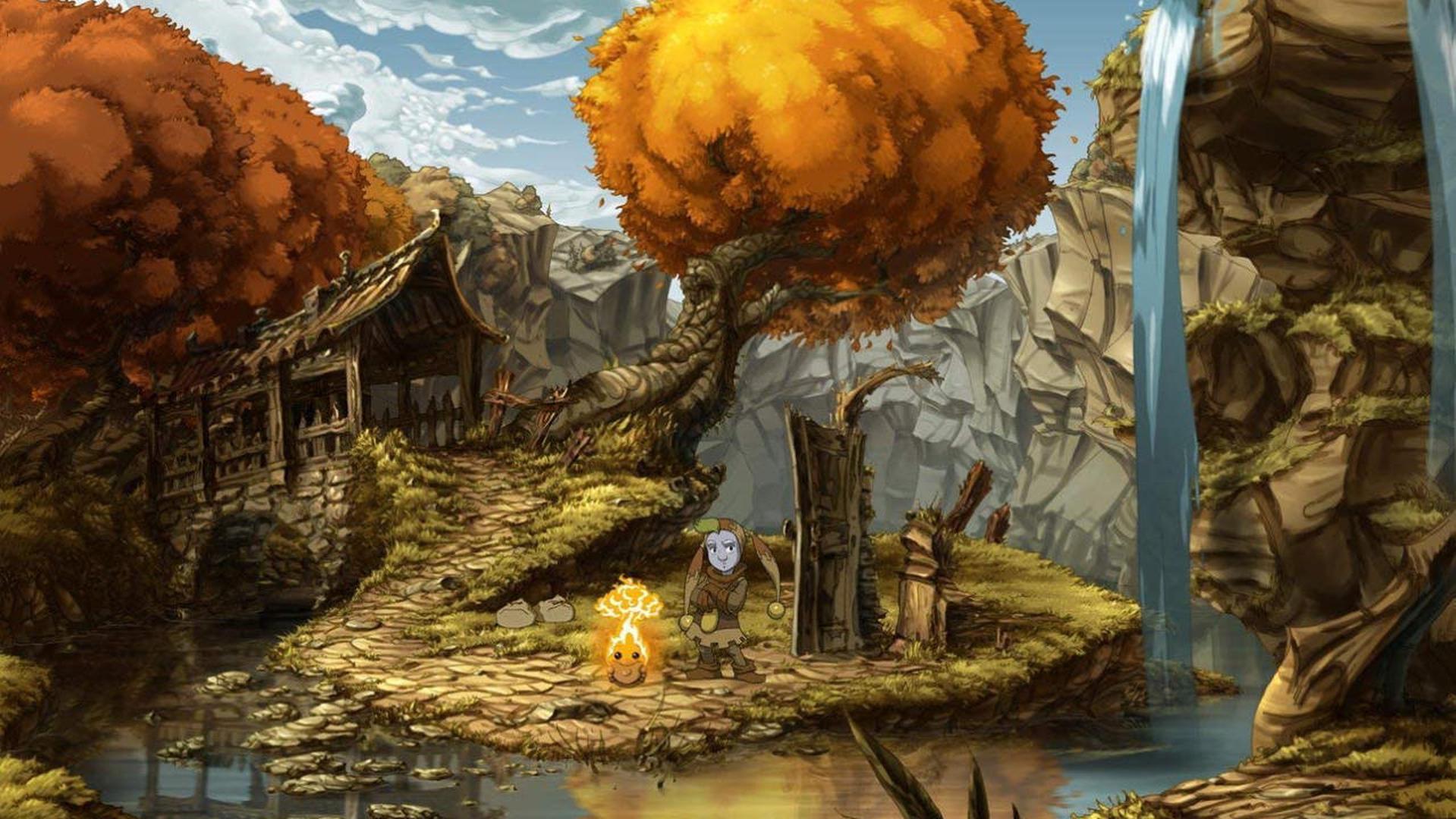 Скриншот игрового процесса The Whispered World