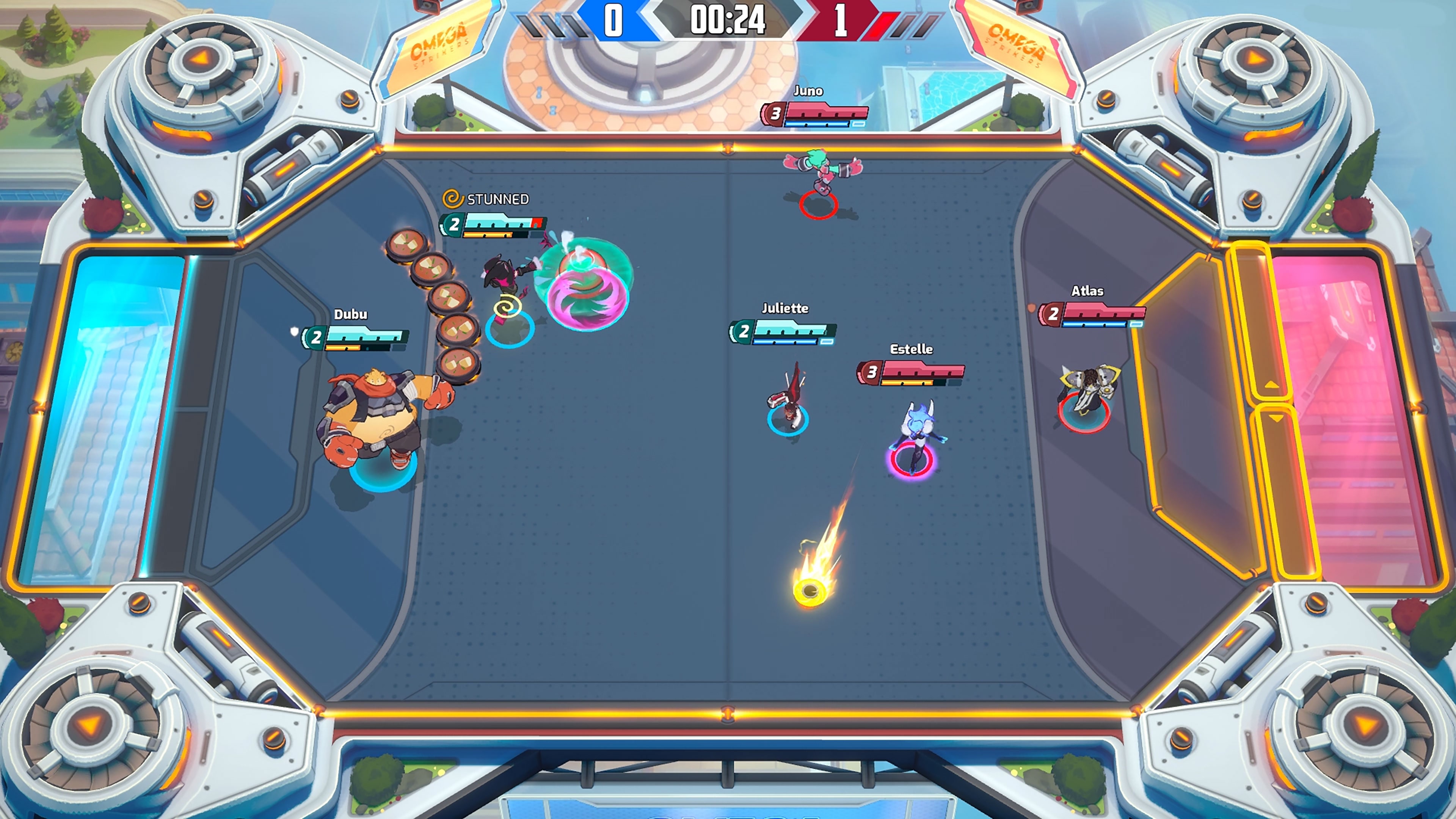 Геймплей Omega Strikers