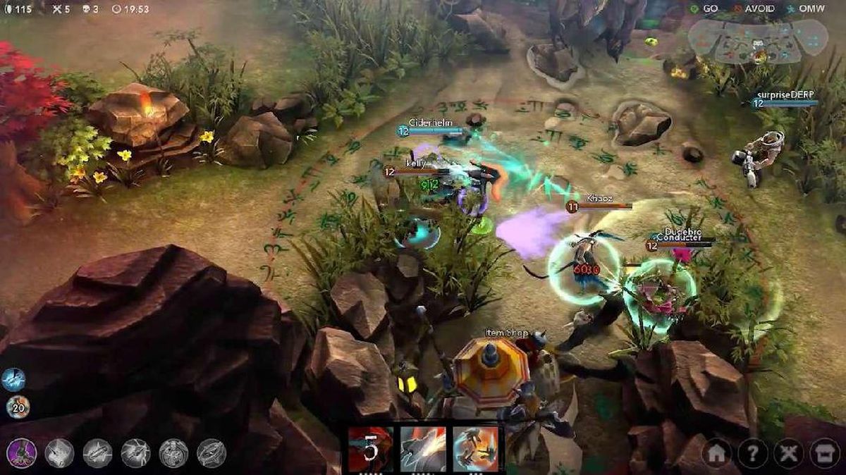 Геймплей Vainglory