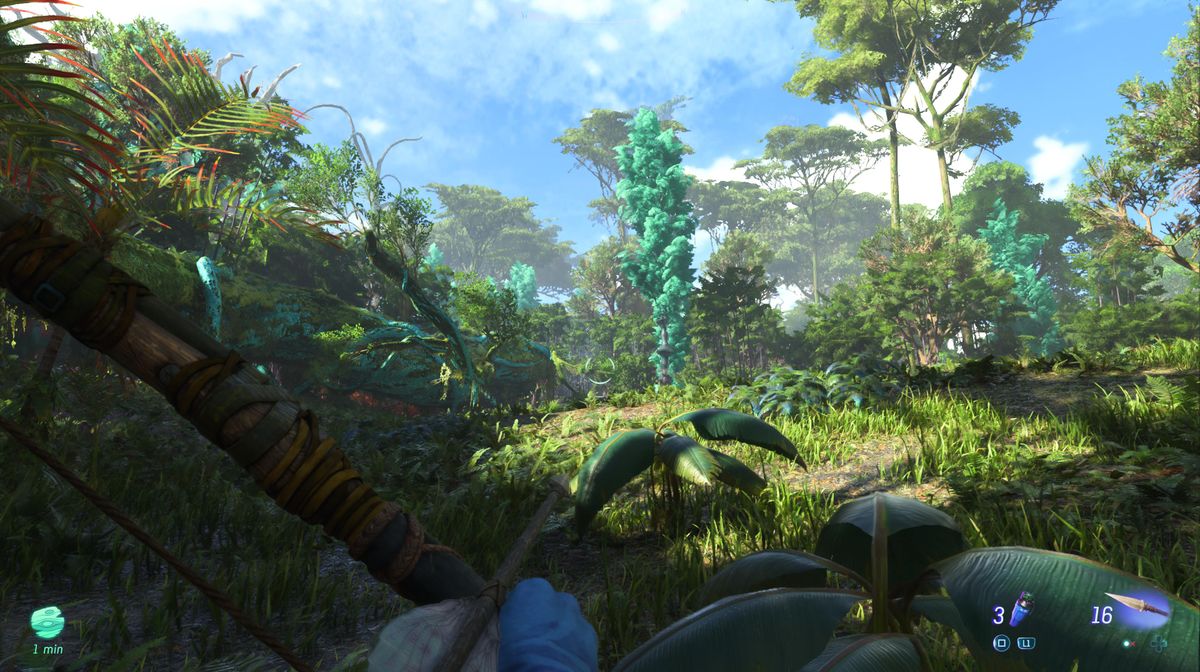 Скриншот игрового процесса Avatar: Frontiers of Pandora