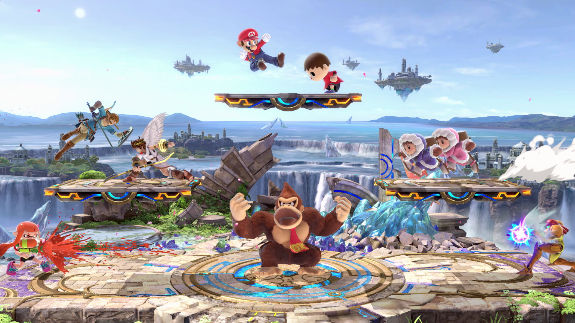 Скриншот игрового процесса Super Smash Bros. Ultimate