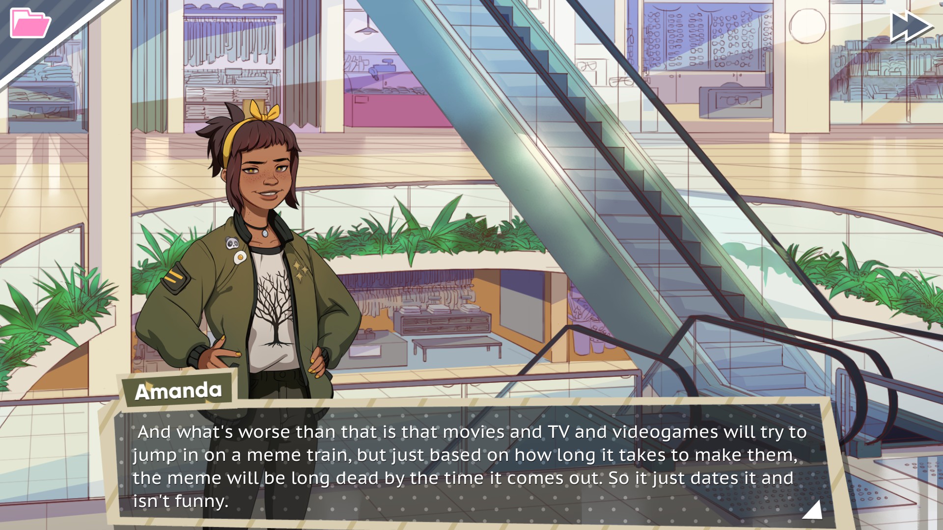 Скриншот Dream Daddy: A Dad Dating Simulator