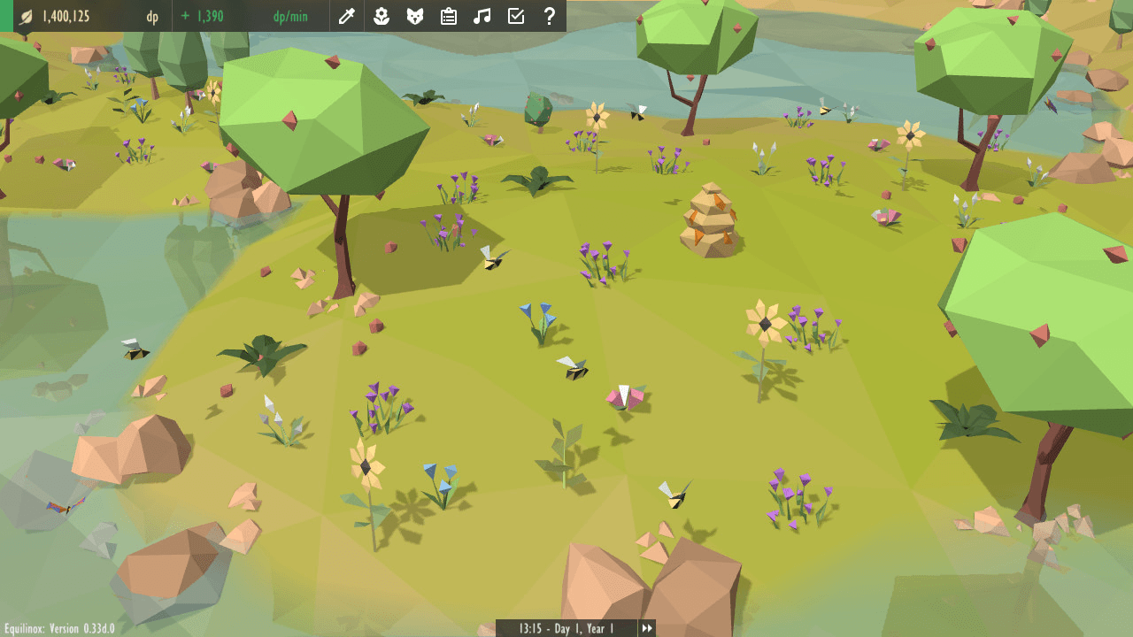Игровой процесс Equilinox